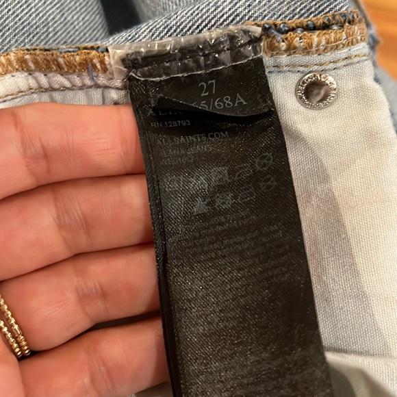 Allsaints Alana Jeans 27 - Picture 10 of 10